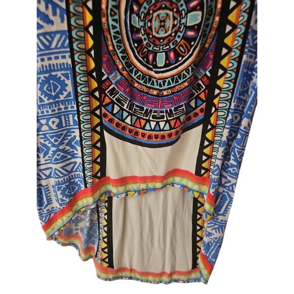 Flying Tomato Mandala Tribal Sleeveless Blouse Size L - Picture 4 of 5